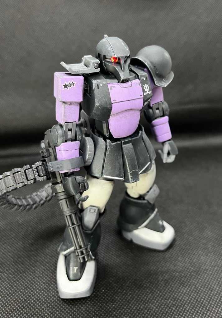 HG ザクI 黒い三連星仕様–8枚目/制作者:ごちお