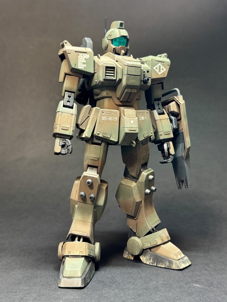 MG 1/100 陸戦型ジム–3枚目/制作者：tako-yama（たこやま）