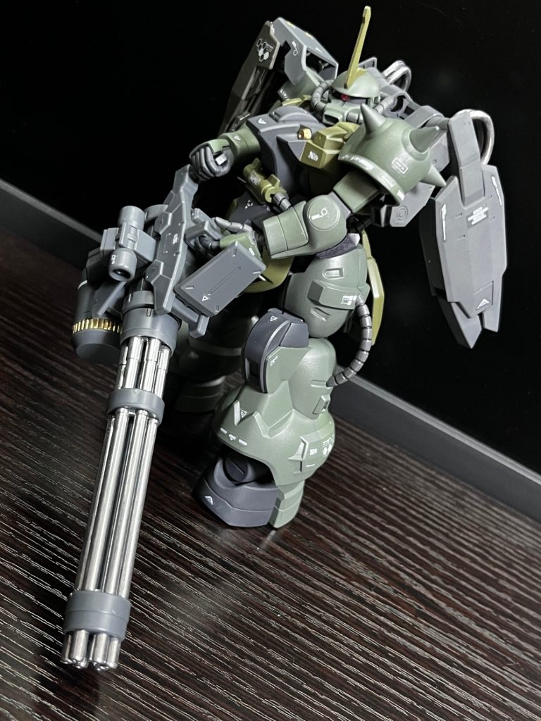 ザクをゴッツゴツにしました