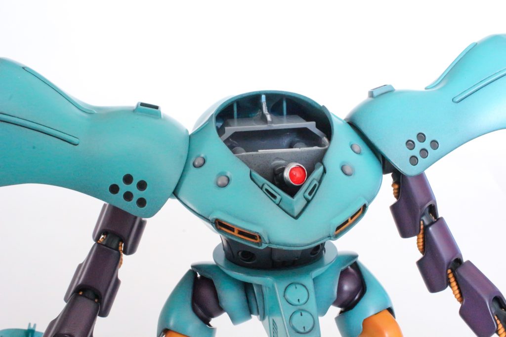 モノアイの可動化。ボールデンボールアームズを使用。&nbsp;