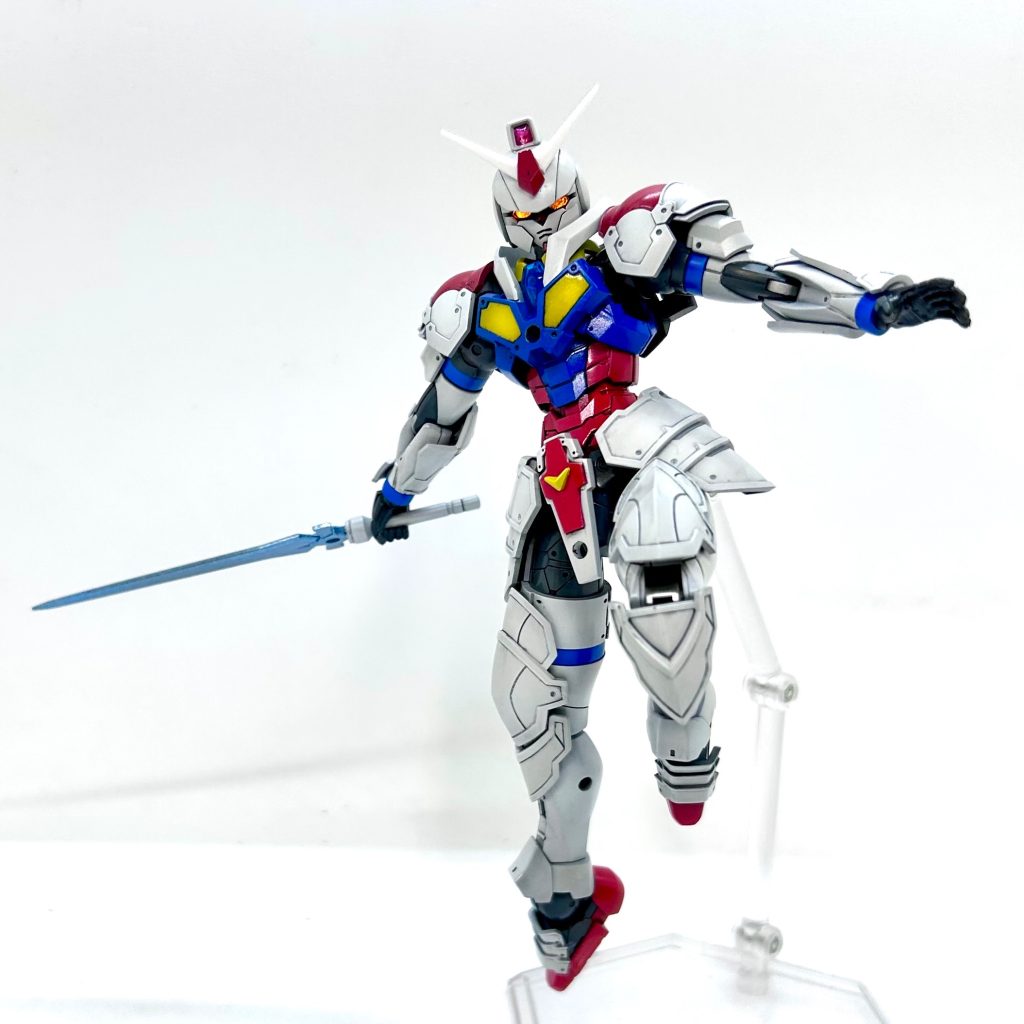 元々 ガンダムが甲冑がモチーフにデザインされているので、この30MFシリーズは相性がイイんでしょうね😌
