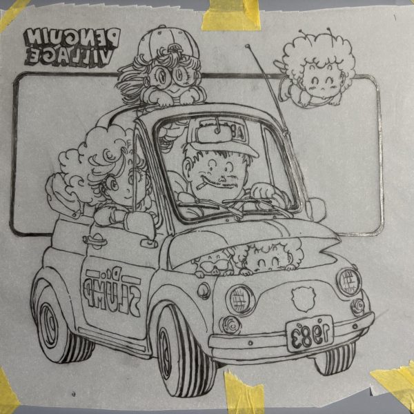 大好きな漫画家さんの絵を拝借　プラ板に転写ボールペンタッチな描き込みな為気持ち良くかけますスヌーピー好きなら分かるでしょうか？😃くりまんじゅうと同じラッカークリアー仕上げします😊ボールの進捗操縦士を確保したのでご満悦です✨（3枚目）