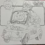 大好きな漫画家さんの絵を拝借　プラ板に転写ボールペンタッチな描き込みな為気持ち良[…]