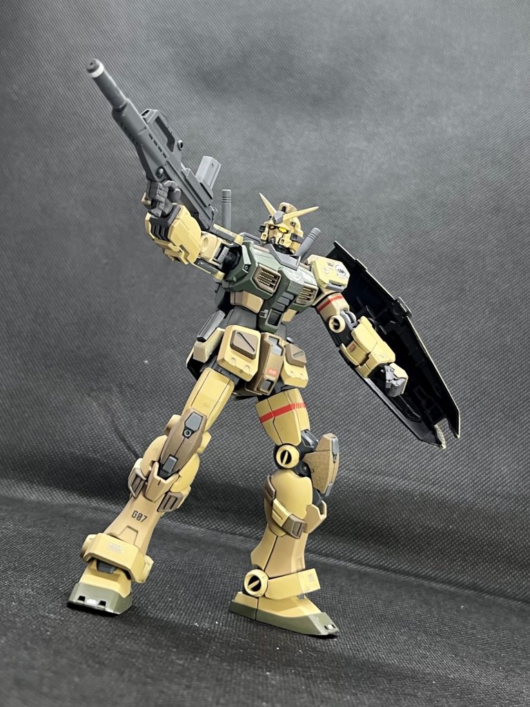 HG ガンダム7号機–5枚目/制作者：ごちお