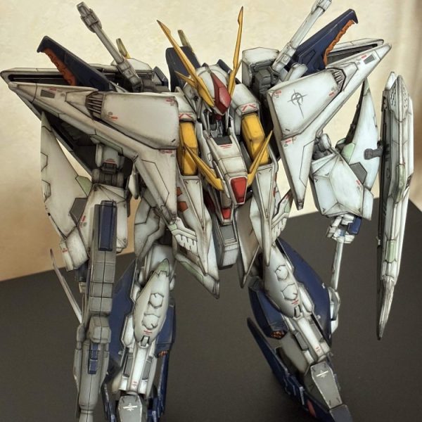 クスィーガンダム　部分塗装＆ウェザリング