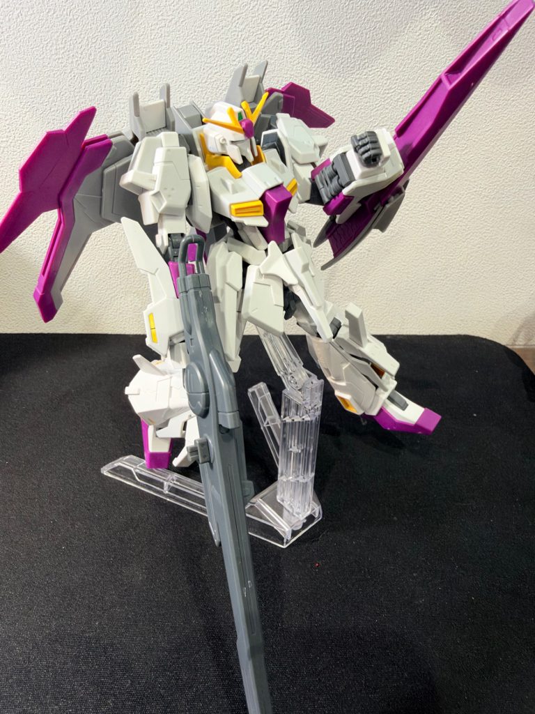 ゲルググメナースのレールガン持たせてみました