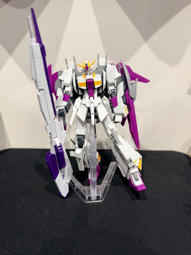 Zガンダムのハイメガランチャー持たせるとこんな感じですね〰️良きです🎵
