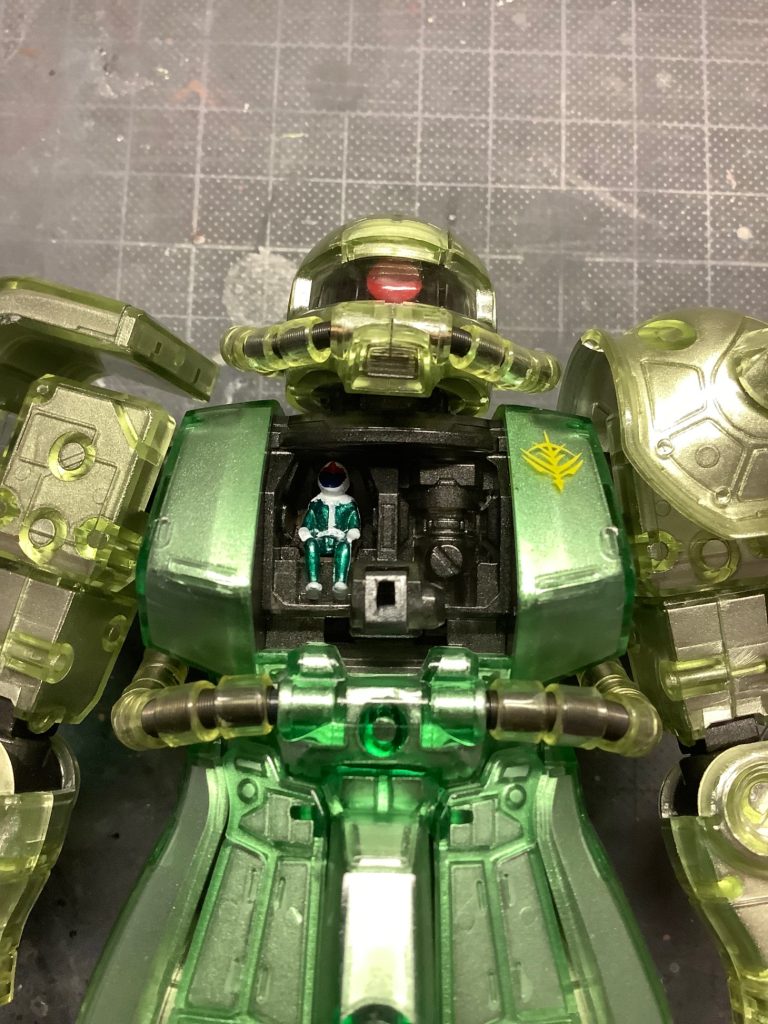 MG 量産型ザク(クリスタルバージョン)メカニカルコアメッキ風–9枚目/制作者：yanagi1112