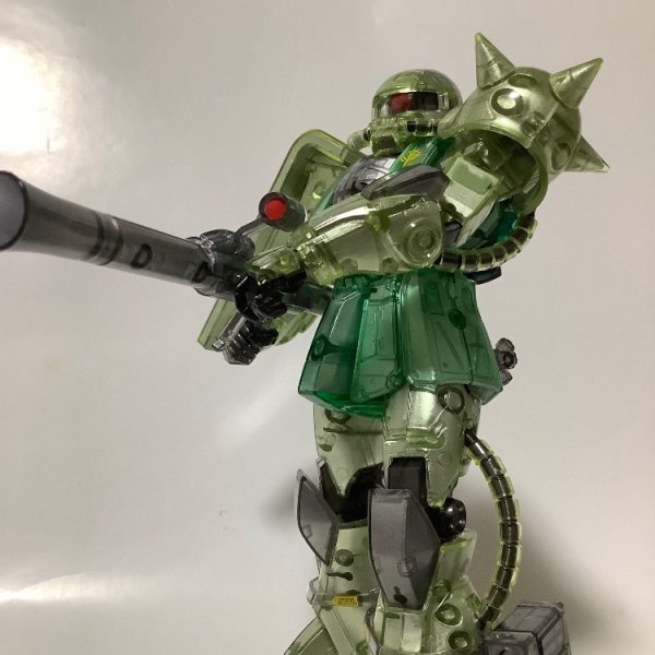 MG 量産型ザク(クリスタルバージョン)メカニカルコアメッキ風