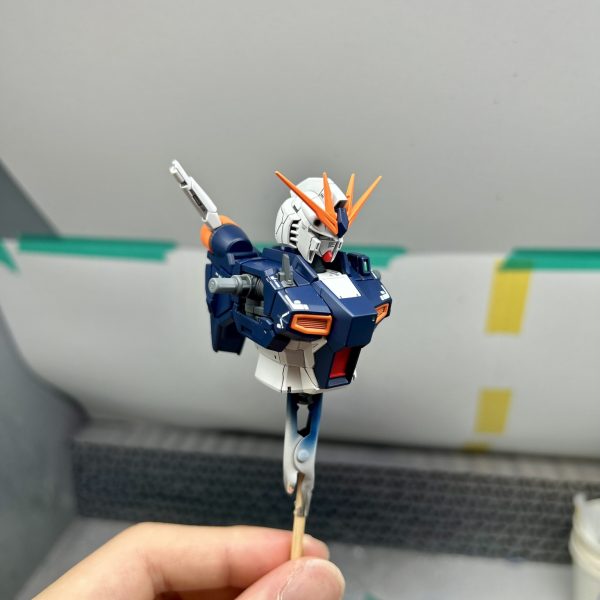 久しぶりにRGを作ってますが、何もしなくてもディテールが豊富でかっこいですね😎&nbsp;（2枚目）