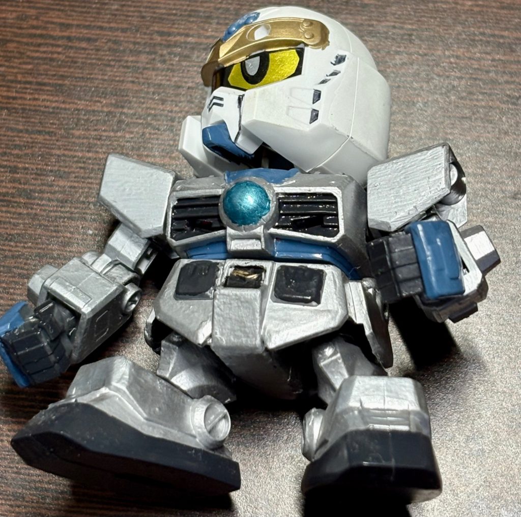 首もボールジョイントで上を向けるぞ(gundam-kao6)