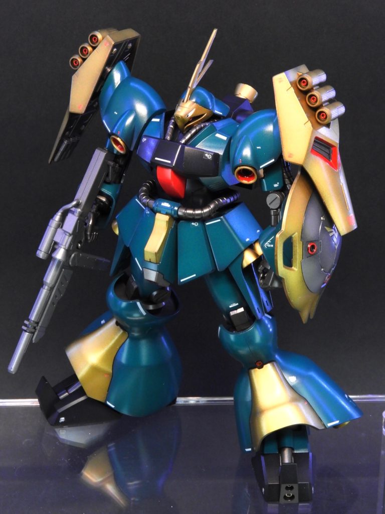 HGUC ヤクトドーガ (黒立ち上げ)–2枚目/制作者：ARIKA_plamozombie