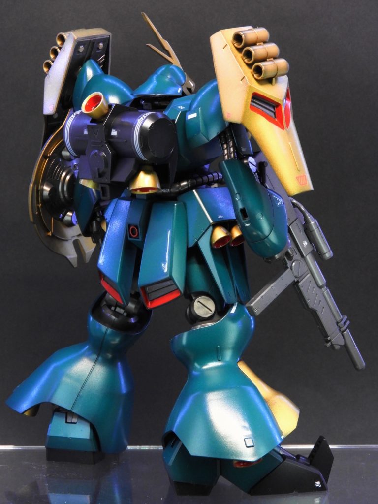 HGUC ヤクトドーガ (黒立ち上げ)–4枚目/制作者：ARIKA_plamozombie
