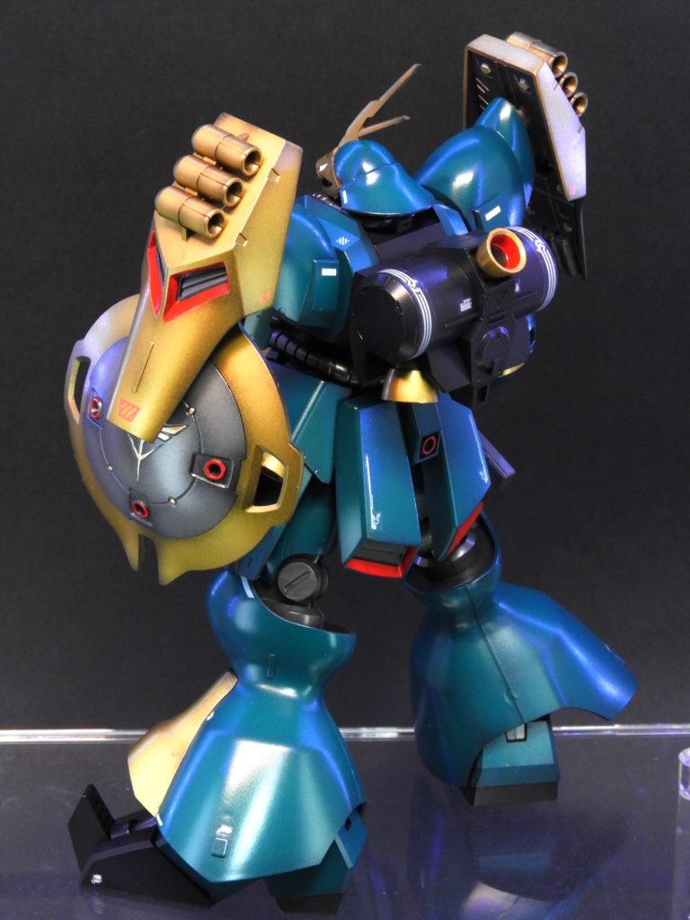 HGUC ヤクトドーガ (黒立ち上げ)–5枚目/制作者：ARIKA_plamozombie