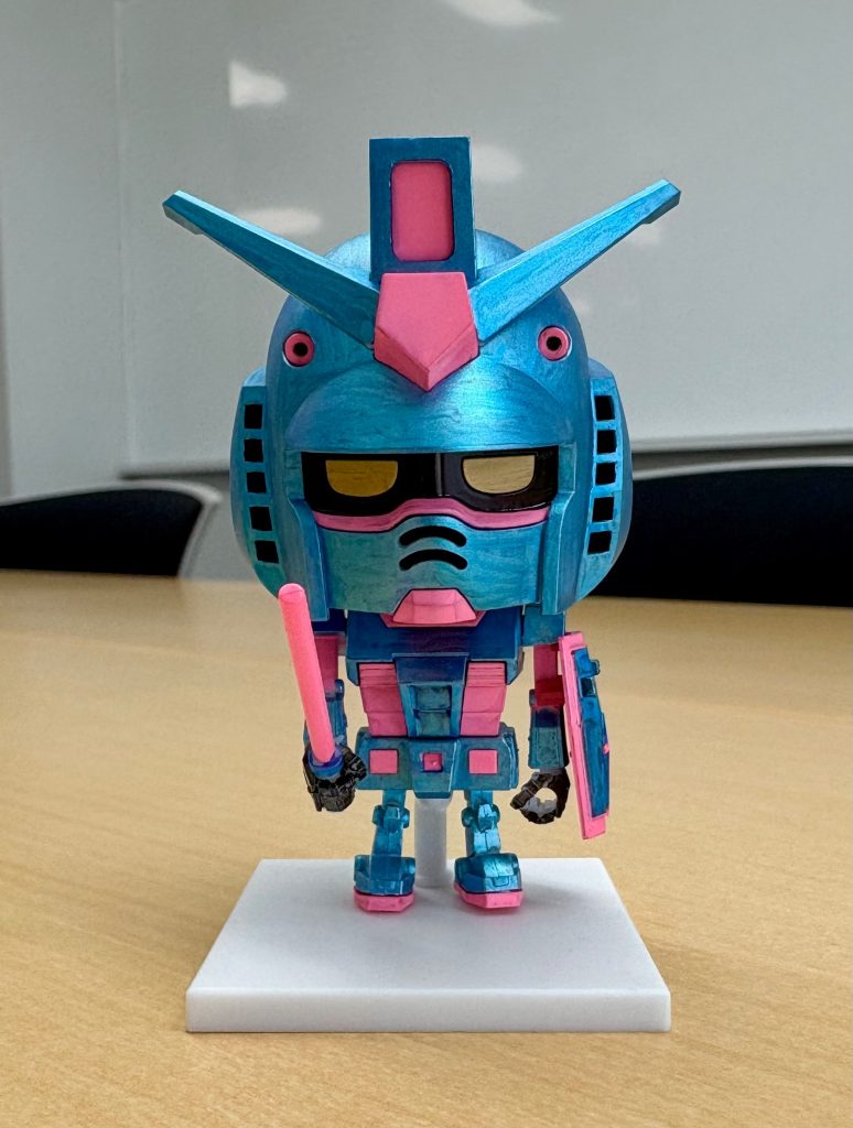 ガンプラくん （ムラムラ塗装）