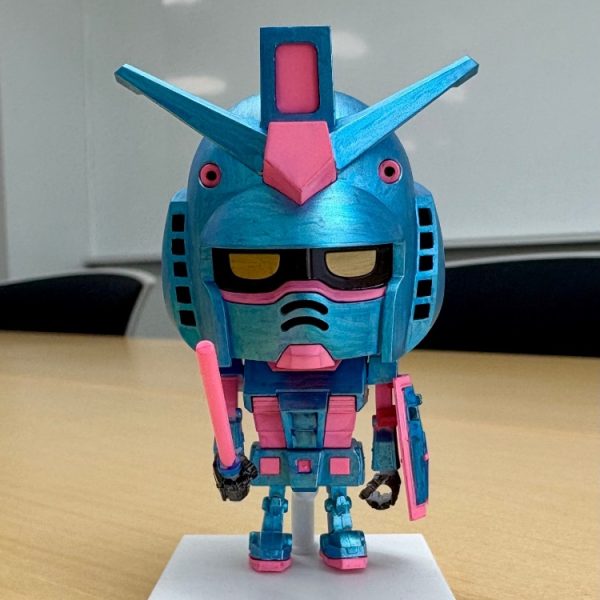 ガンプラくん （ムラムラ塗装）