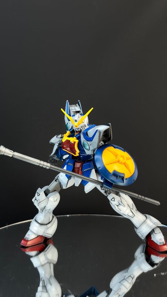 アクション！　ガンダムというよりもサムライトルーパーのようなバトルプロテクター物の雰囲気がつよいように思います。