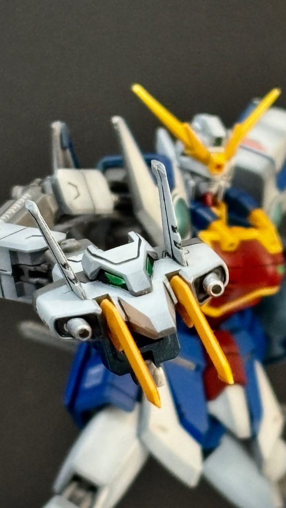 ハング！！　火炎放射ってモビルスーツに効くのか？っていうツッコミはヤボというものです笑