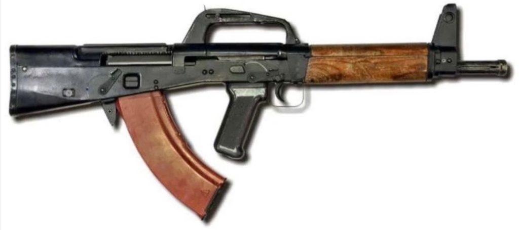 しかし、その後の↓ AK-74選定に向けた技術開発や、他の試作アサルトライフルの設計に大きな影響を与えた意欲作として知られています。