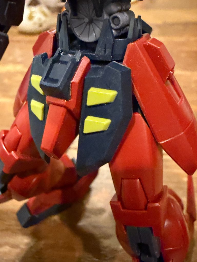 以下ヒケが目立つ部分。処理済でごめん。フロントアーマー&nbsp;
