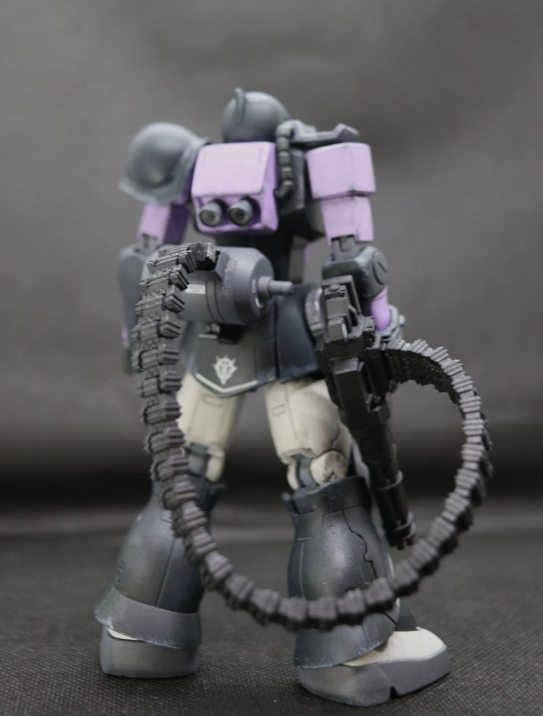 ＨＧ ザクI 黒い三連星仕様–8枚目/制作者：ごちお