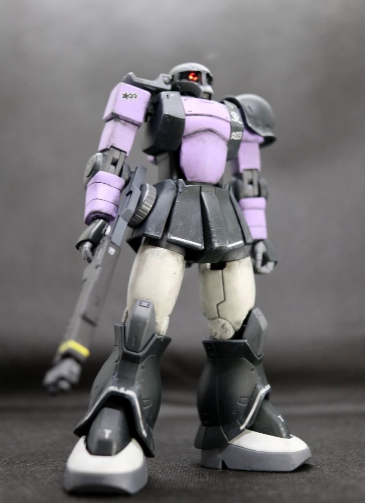 ＨＧ ザクI 黒い三連星仕様–2枚目/制作者：ごちお