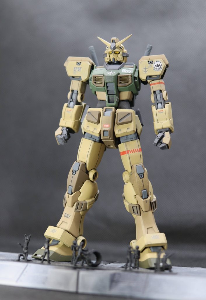 HG ガンダム7号機–4枚目/制作者：ごちお
