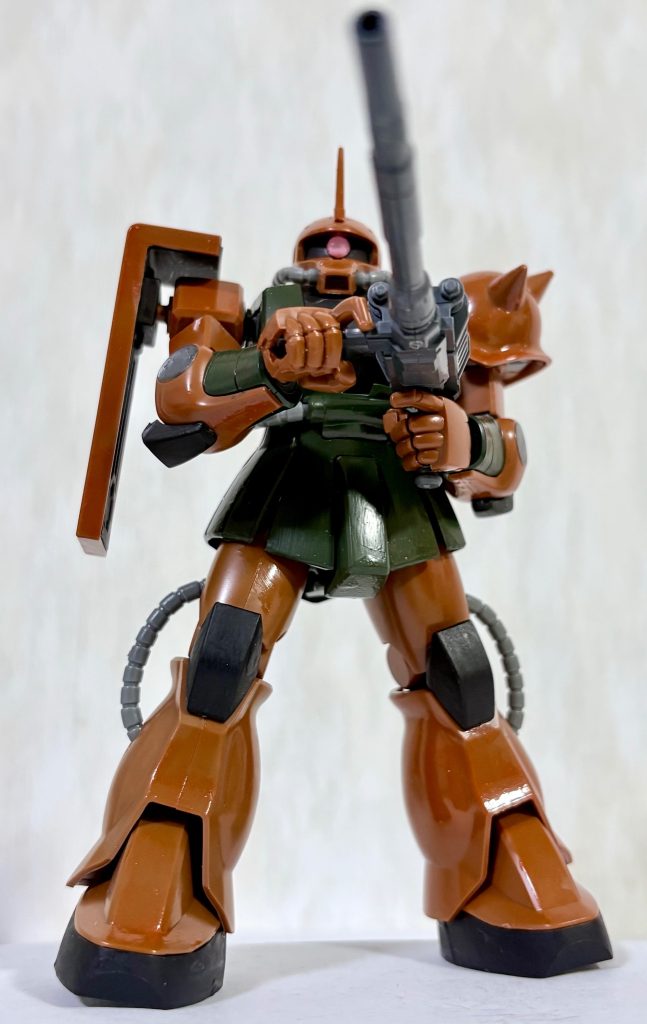 シャアザクも良いけどガルマザクも好み(gundam-kao6)