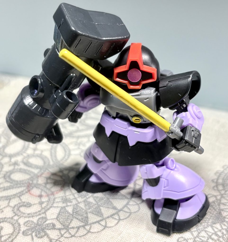 逆に武者ドムのジャイアントバズをモビリティジョイントドムに持たせても似合う。