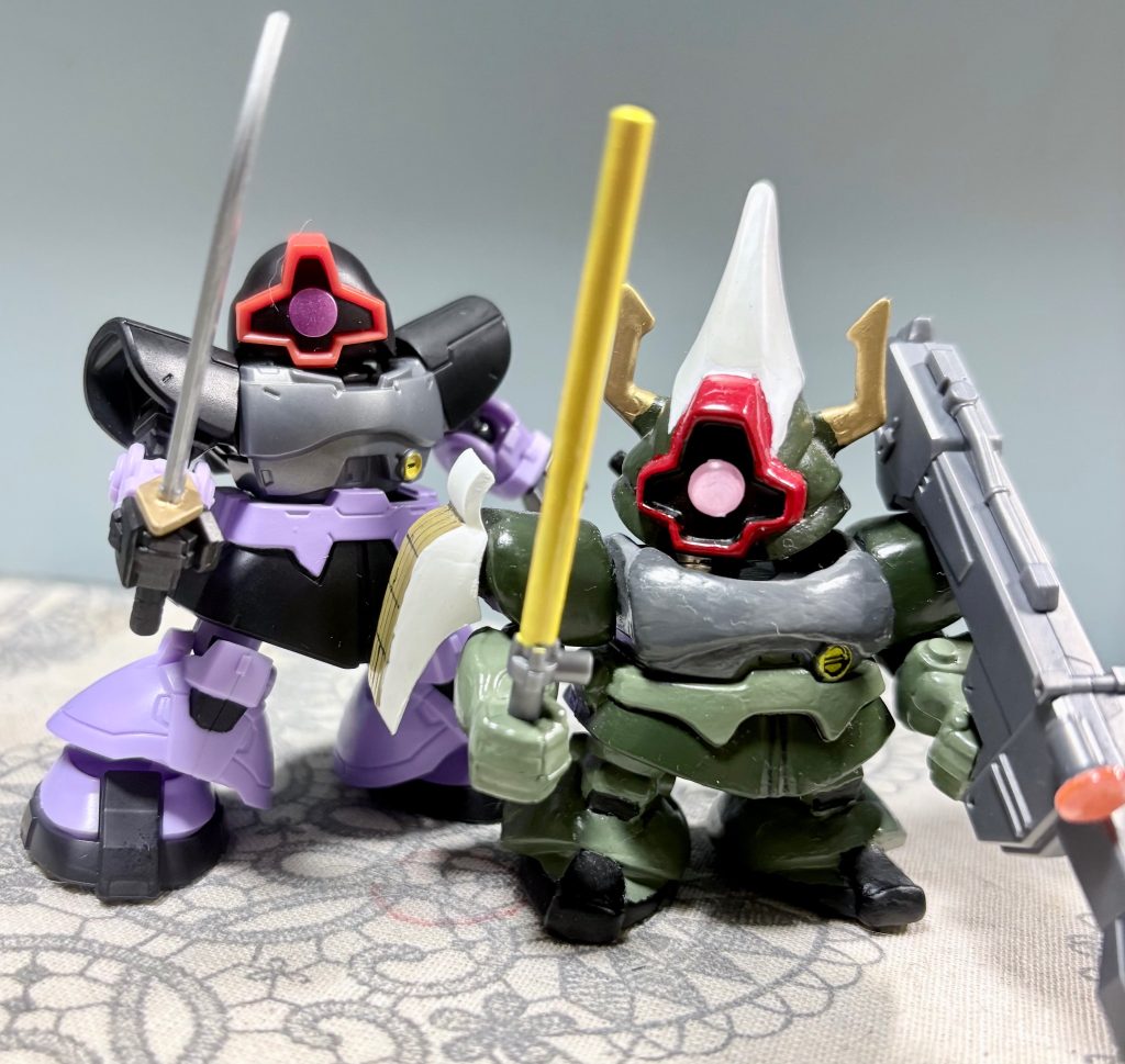 刀とヒートサーベルを交換しても問題無し(gundam-kao2)