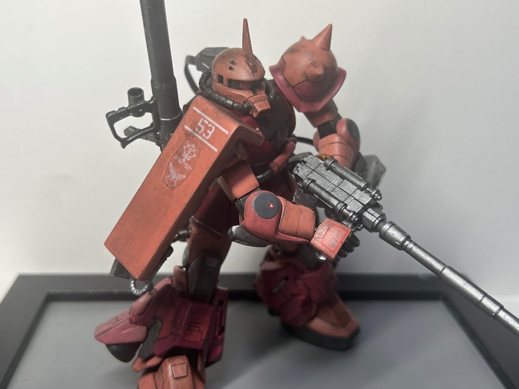 マゼラトップ砲。ガンダムに勝つための機体、という考えで作ったのでマシンガンはありません。