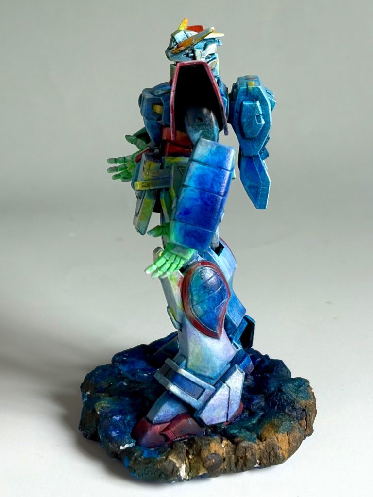 シャイニングガンダム　旧キット1/144–4枚目/制作者：@館長