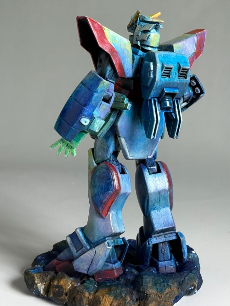 シャイニングガンダム　旧キット1/144–5枚目/制作者：@館長