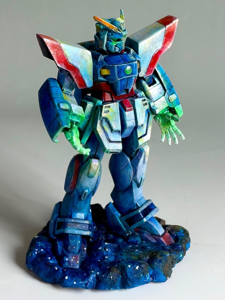 シャイニングガンダム　旧キット1/144–7枚目/制作者：@館長