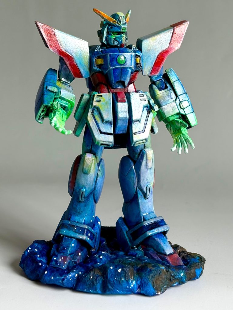 シャイニングガンダム　旧キット1/144–8枚目/制作者：@館長