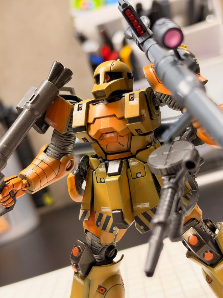 HG ZAKU1 THUNDERBOLT–2枚目/制作者：@Denchu9900430