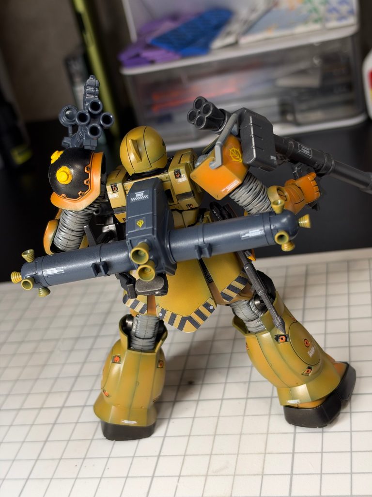 HG ZAKU1 THUNDERBOLT–3枚目/制作者：@Denchu9900430
