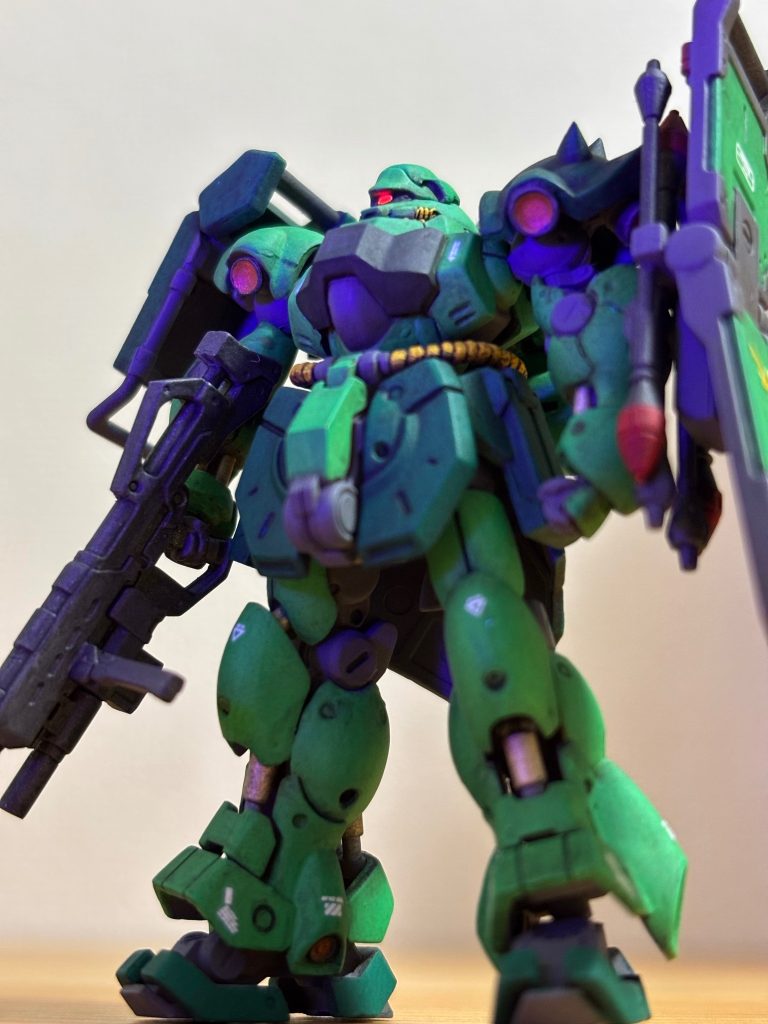 次回挑戦の際はHGに見えるようなクオリティで挑戦したいです。ご覧いただきありがとうございました。