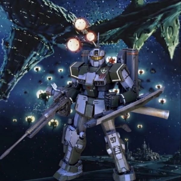 MGジムスナイパーカスタム　シモダ小隊機
