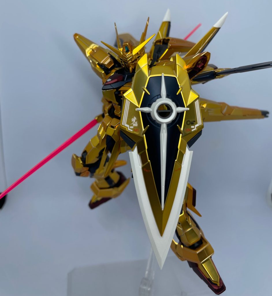 RG 1/144 アカツキガンダム(オオワシ装備)&シラヌイパック–3枚目/制作者：もこやま