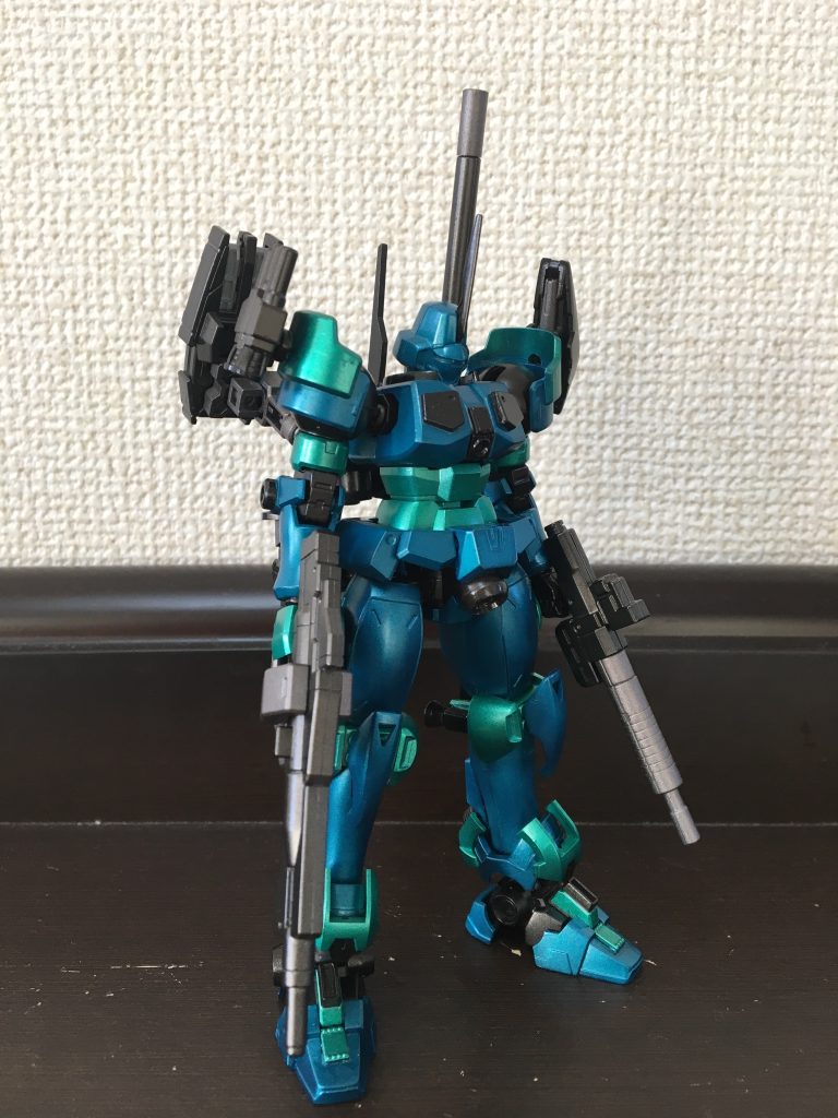 作品名：<p>武器の塗装が終了したので持たせてみました。サムネの写真はAC4時代好きだったリアルランカーのアセン、ライフル、レーザーライフル、ミサイル、スナイパーキャノン(レールキャノン)という武装を参考にして真似たもの。もう一枚はA [&hellip;]</p>
