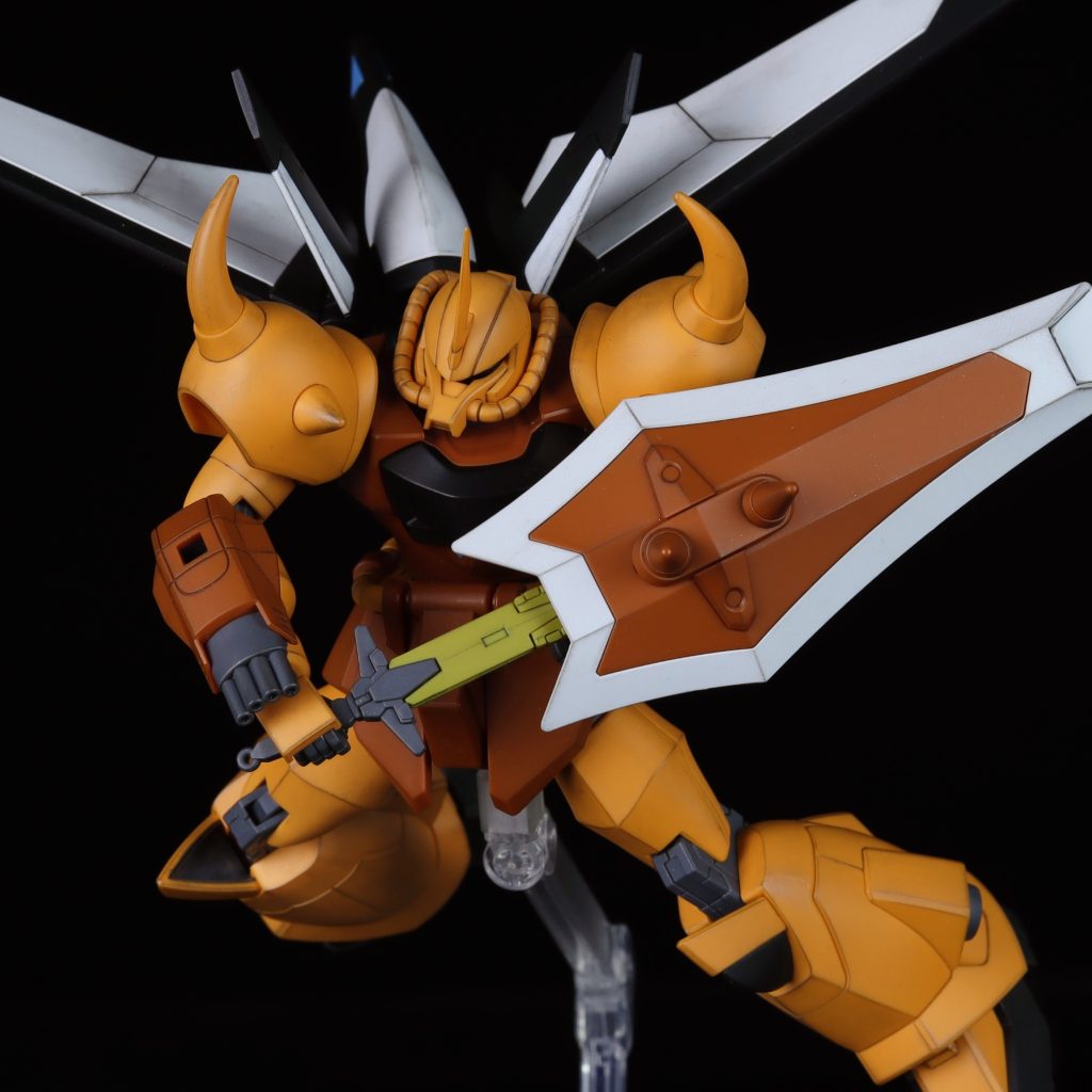 HG 1/144 グフイグナイテッド(ハイネ・ヴェステンフルス専用機)–4枚目/制作者：kiseki1601