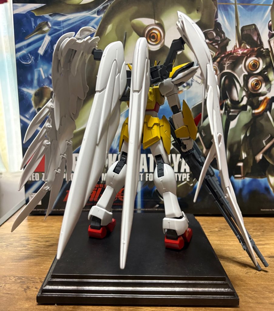 後ろ姿です。