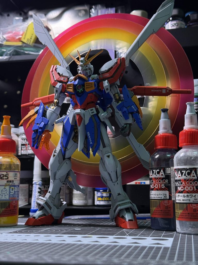 作業台での最終写真