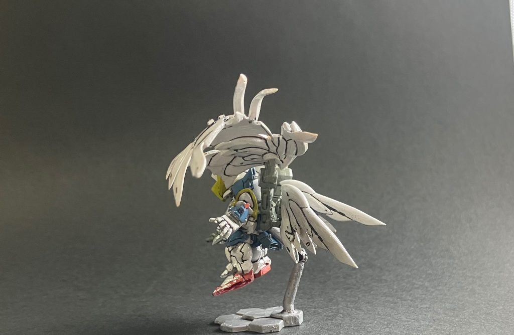 SD ウイングガンダムゼロ–4枚目/制作者：ゴッグダス