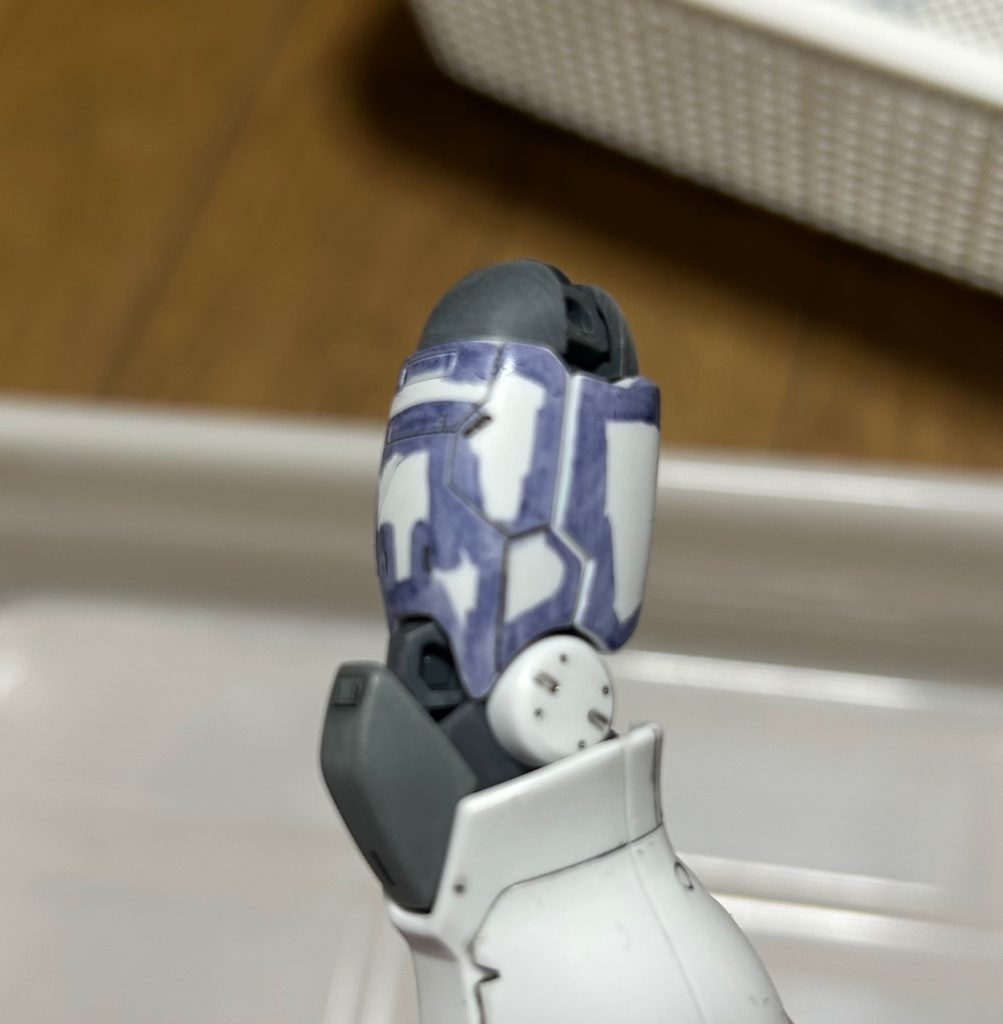 全体を塗った方が良かったと思う