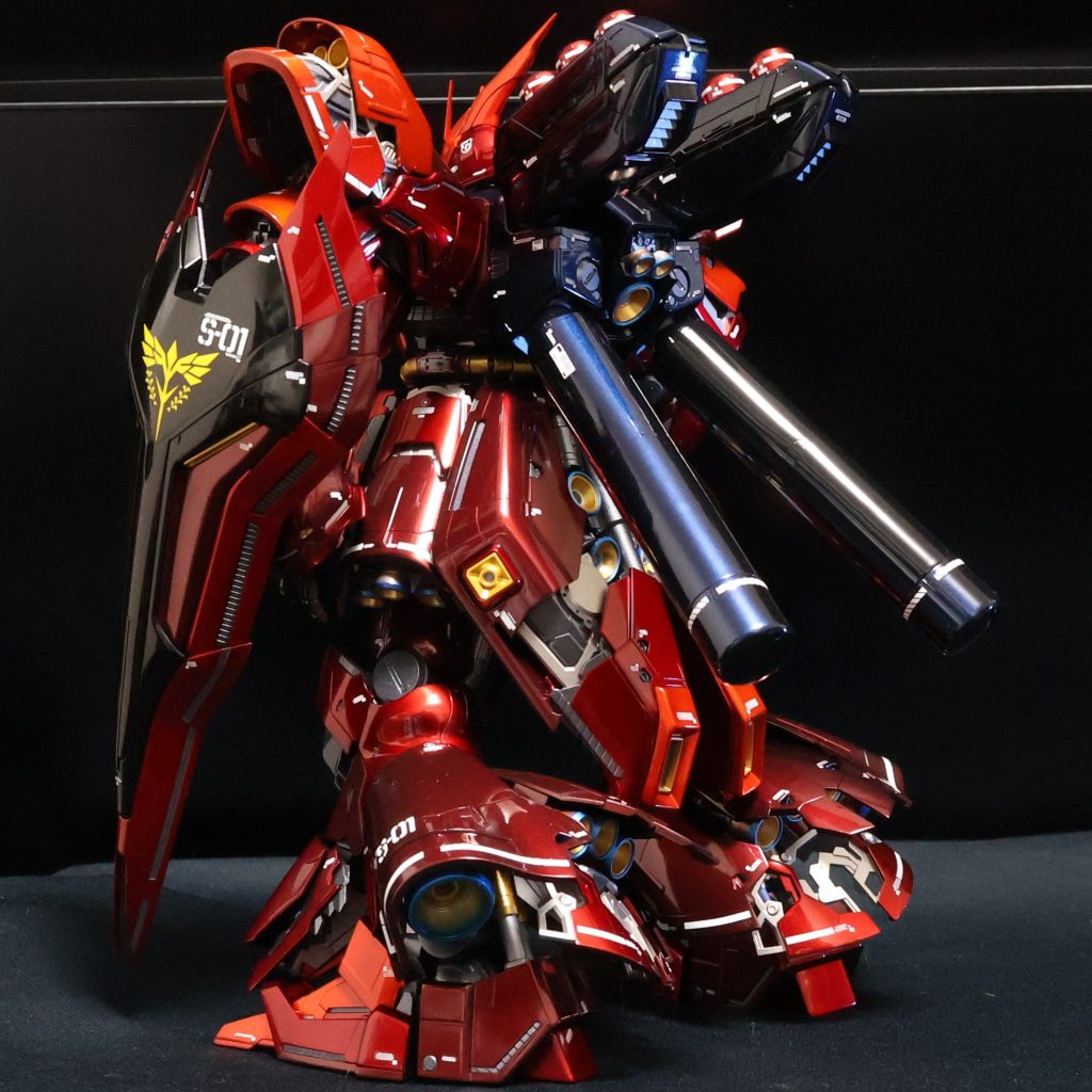 MG1/100　MSN-04　Sazabi　Ver.Ka–5枚目/制作者：GUN-HERO