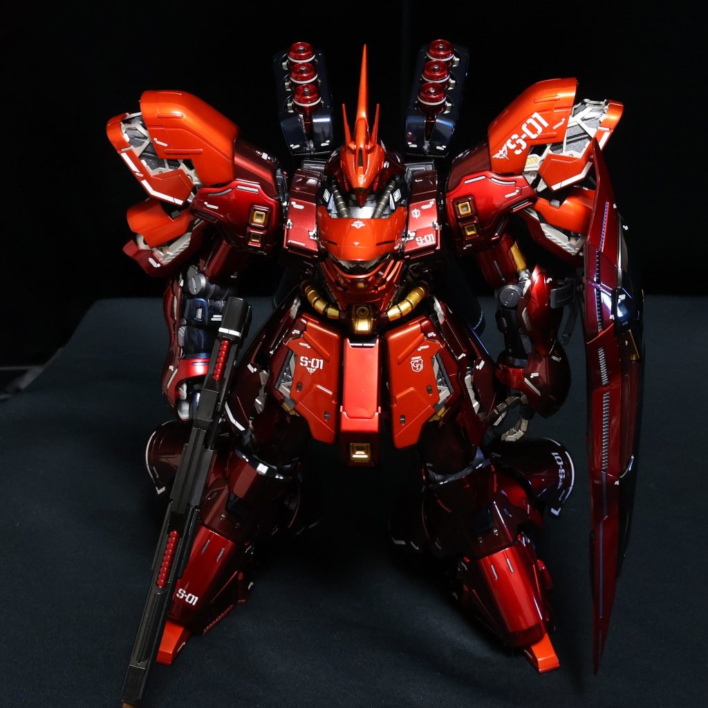 MG1/100　MSN-04　Sazabi　Ver.Ka–4枚目/制作者：GUN-HERO