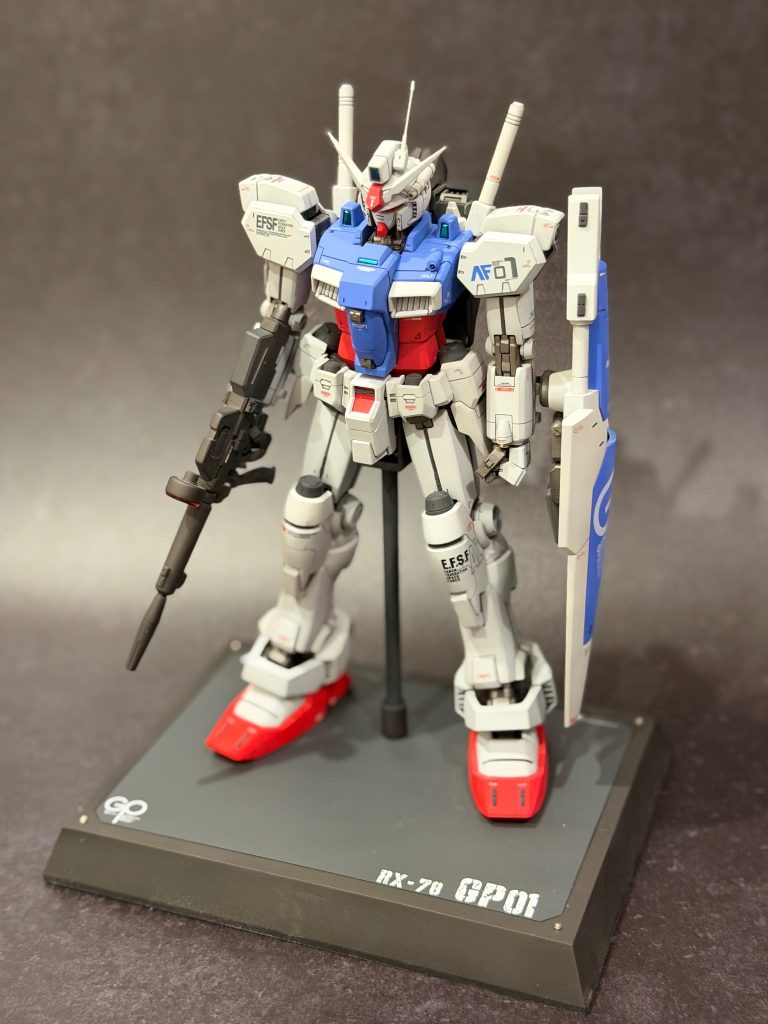 以上！MG GP01でした！次回もGPシリーズのMSになると思いますが、気長に待っていただけると幸いです。ありがとうございました。そろそろ0083シリーズ、、、リバイブしてくれ！！！