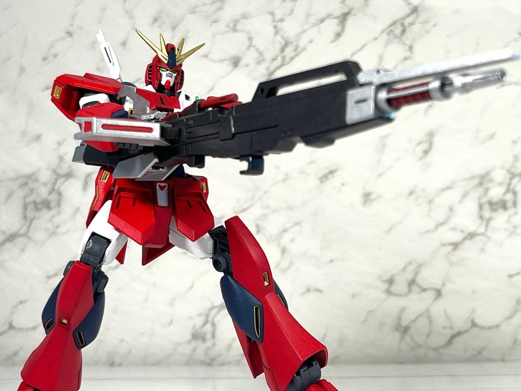 νガンダム(微改造ハイパーメガランチャー装備)